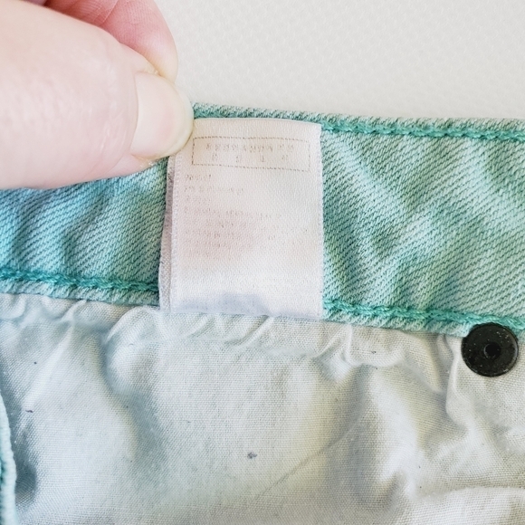 2114 * Papaya Premium Denim Micro Shorts Size Juniors M - Picture 5 of 9